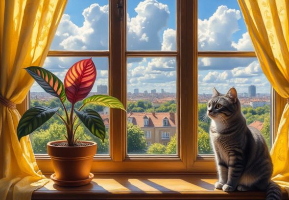комнатные цветы на 100% безопасны для кошек